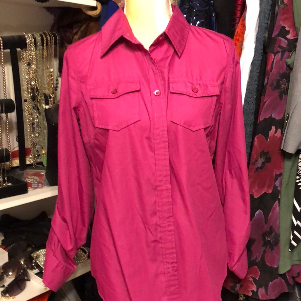 IZOD Bubble Gum Pink shirt